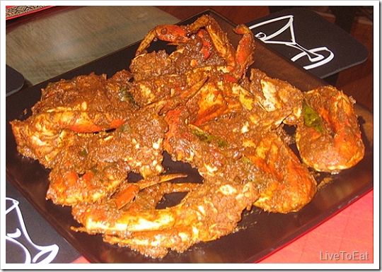 Indian Crab Dry Curry Indian Crab Dry Curry picture